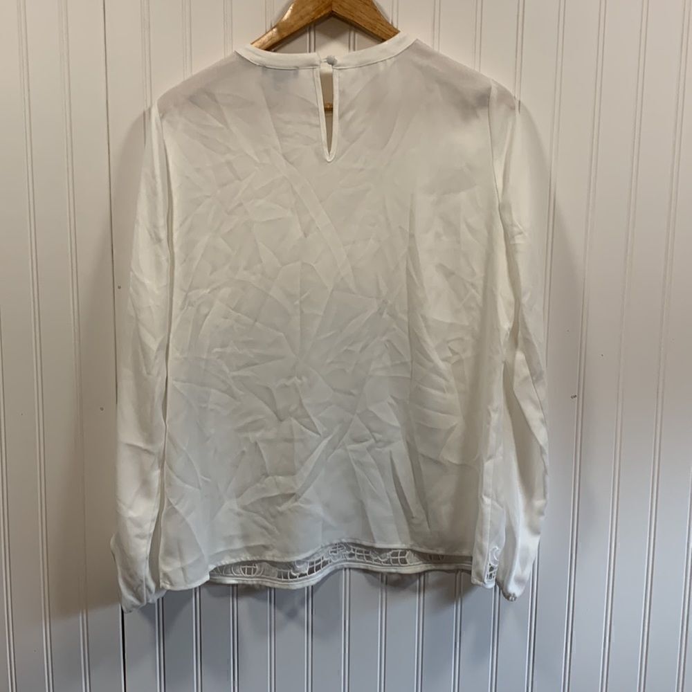 Halogen ivory cloud blouse - Picture 4 of 5